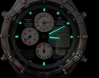 Citizen Promaster 1998 Vintage World Time C300-Q01440K With