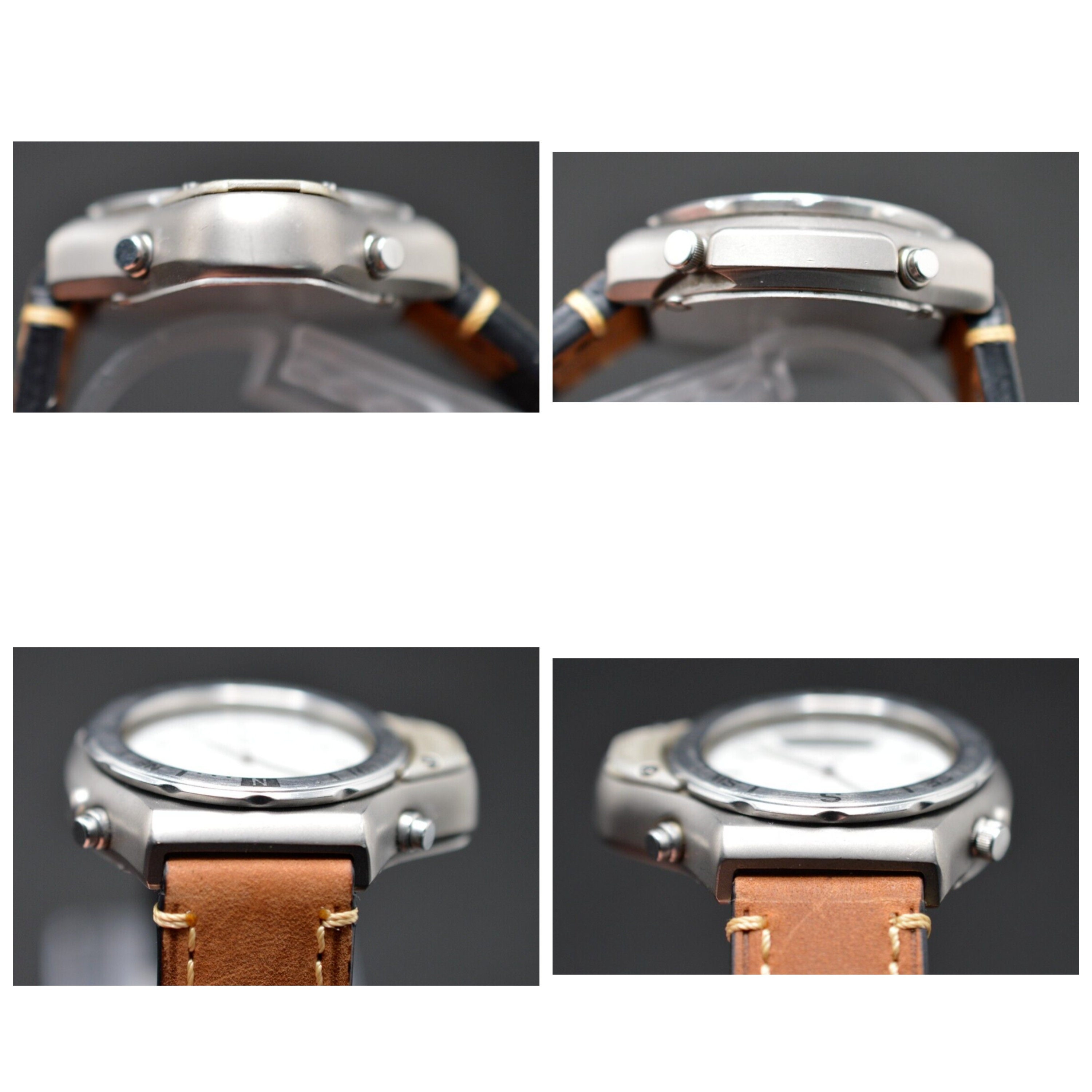 Citizen Titanium Worlds 1st Electronic Altimeter Watch C040 Ana