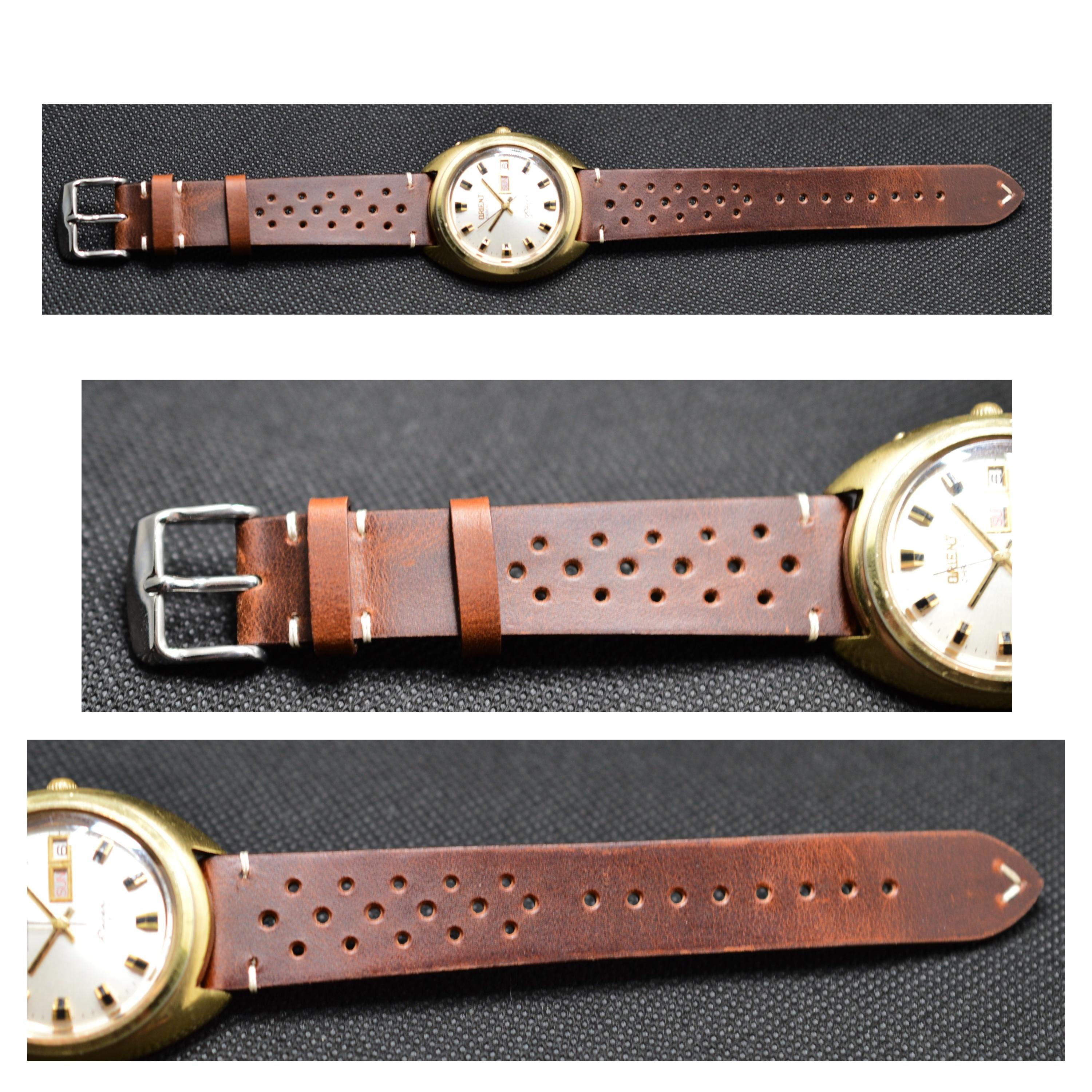 Orient AA Deluxe Racer23 Vintage Mechanical Men's Watch Used
