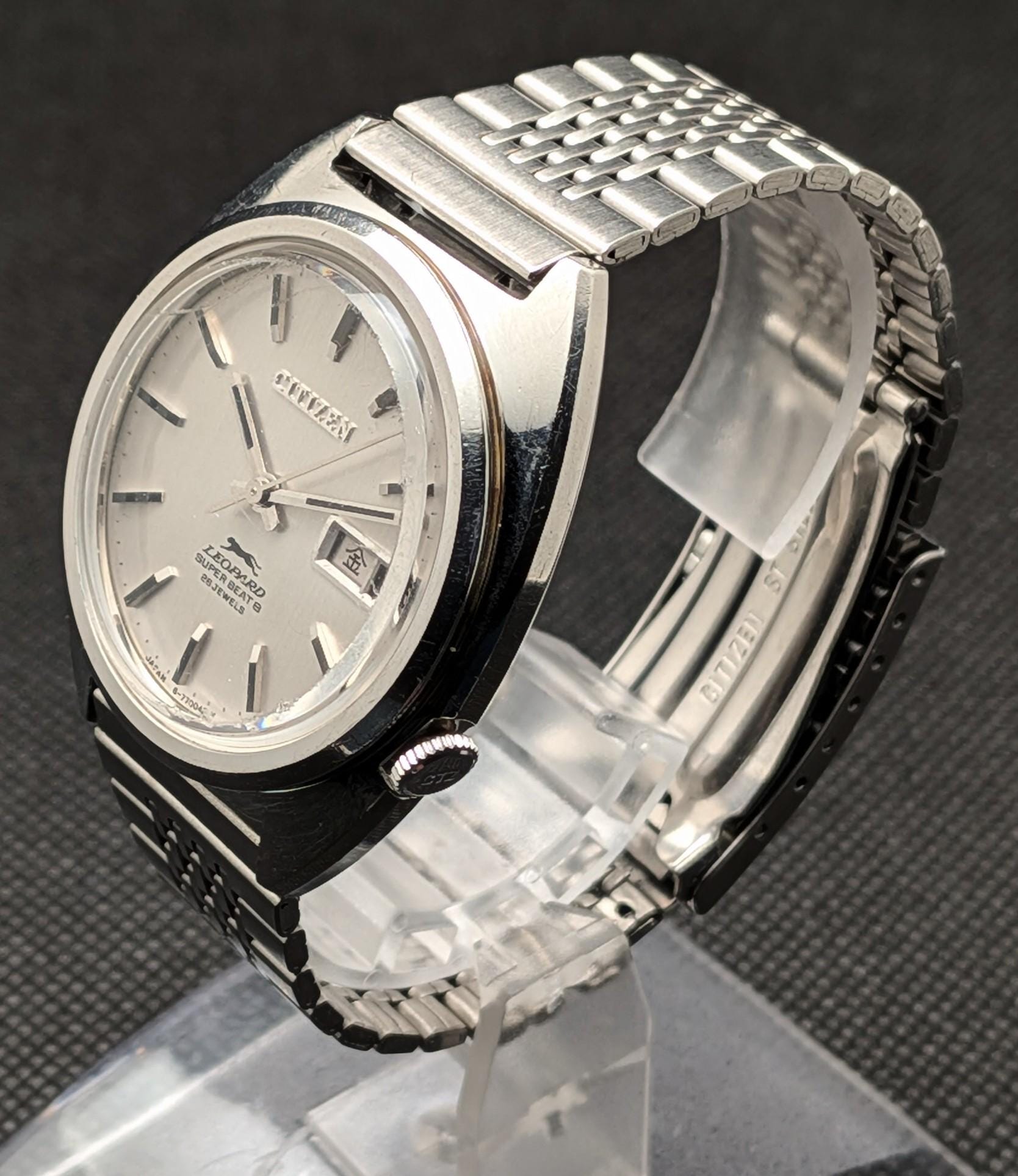 Citizen Leopard Super Beat 8 1971 Rare Vintage From Japan - Etsy