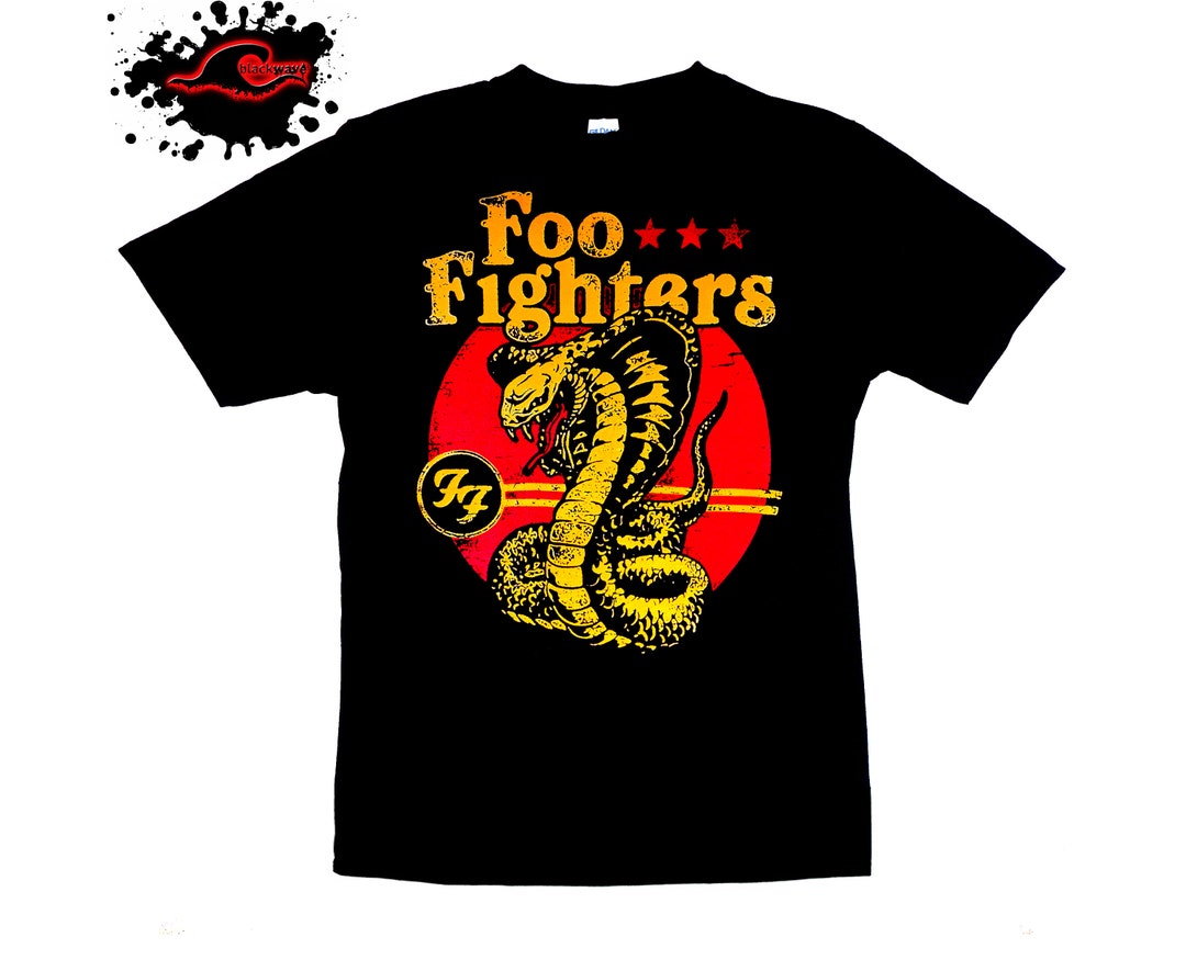 Foo Fighters Cobra Imported Official Band T-shirt - Etsy Foo Fighters Cobra Imported Official Band T-shirt - Etsy