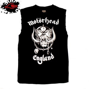 Motorhead - Classic England - Frayed-Cut Modified Singlet