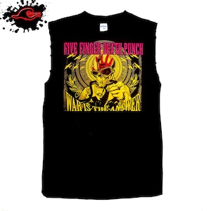 Five Finger Death Punch - War Is The Answer - Frayed-Cut Modified Singlet