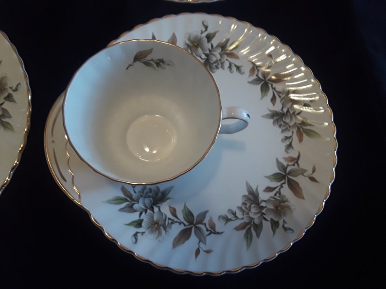 Vtg Royal Adderly Fine Bone China England ARCADIA PATTERN Cup and Saucer