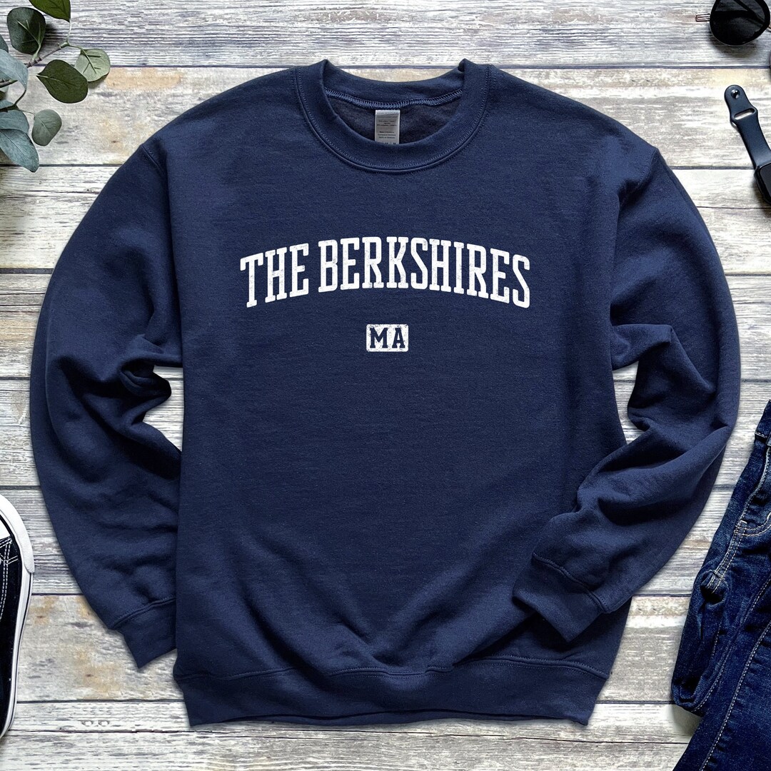 Berkshires Sweatshirt the Berkshires Vintage Crewneck Sweatshirt - Etsy