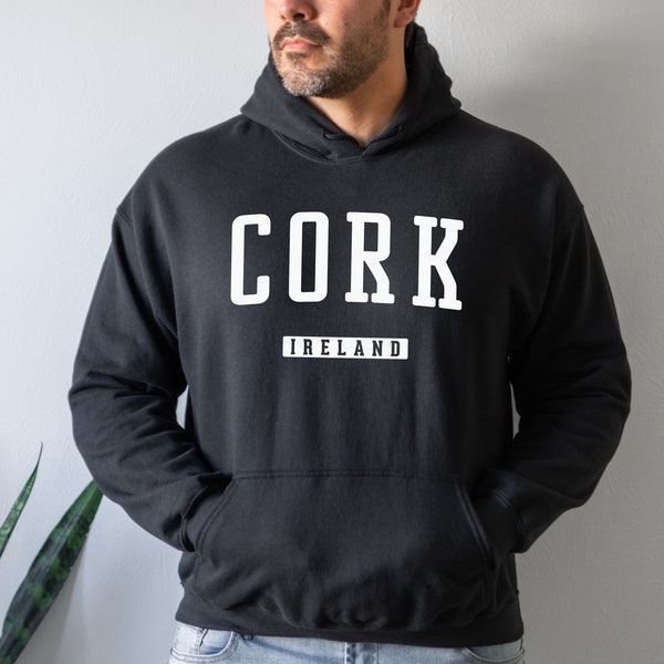 Cork Hoodie | Cork Ireland Pullover Hoodie |  Irish, Blarney, Cork Harbor