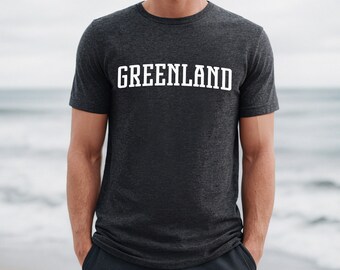 Camisa da Groenlândia | Camiseta da Groenlândia | Camiseta da Groenlândia | Ártico, Aurora Boreal