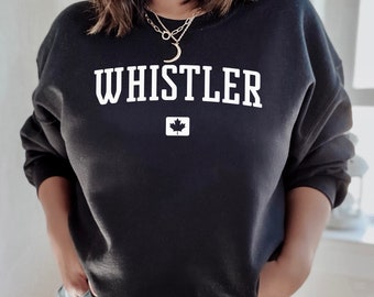 Whistler Sweatshirt | Whistler British Columbia Crewneck Sweatshirt