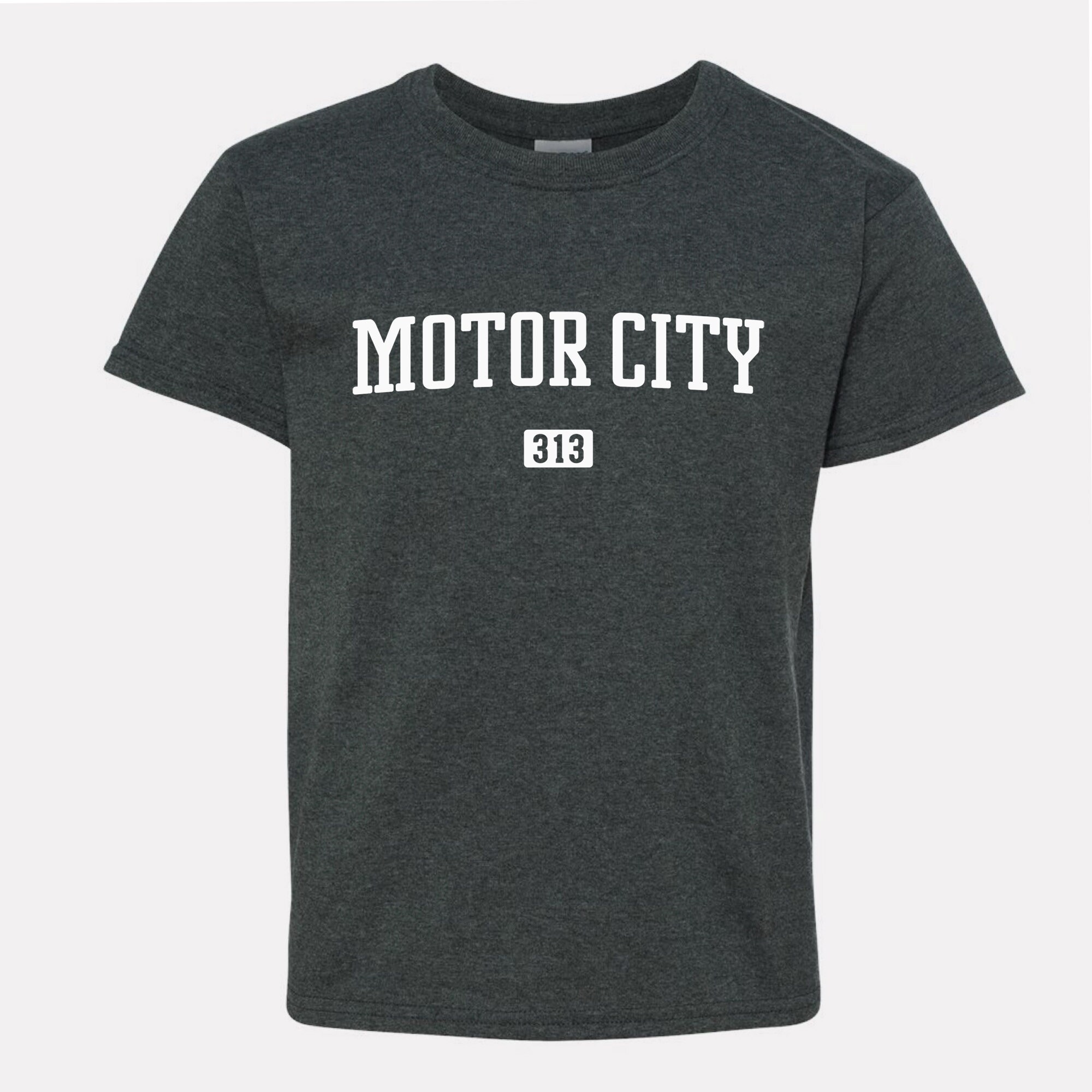Motor City Shirt for Kids | Motor City 313 Youth T-shirt | Motor