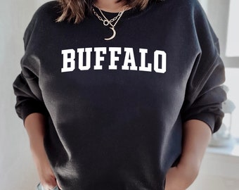 Buffalo Sweatshirt | Buffalo New York Classic Crewneck Sweatshirt