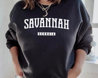 Bluza Savannah | Bluza Savannah Georgia Crewneck | River Street