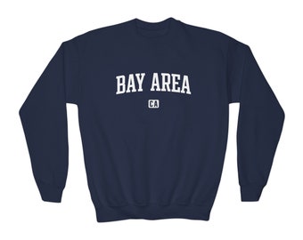 Sweat-shirt col rond classique pour jeunes Bay Area