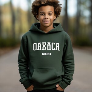Oaxaca Hoodie for Kids | Oaxaca Mexico Youth Pullover Hoodie |  Zapotec, Mexican