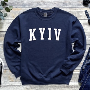 Kyiv Sweatshirt | Kyiv Ukraine Classic Crewneck Sweatshirt