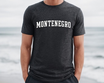 Camiseta de Montenegro / Camiseta clásica de Montenegro