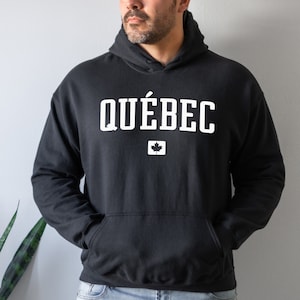 Quebec Hoodie | Quebec Canada Pullover Hoodie | Montréal, Québec City