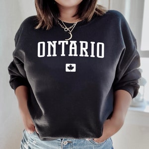 Ontario Sweatshirt | Ontario Canada Crewneck Sweatshirt
