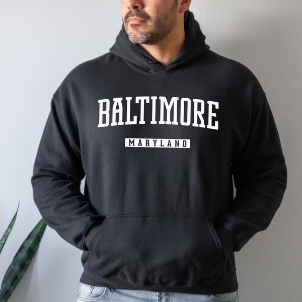 Baltimore Hoodie | Baltimore Maryland Pullover Hoodie