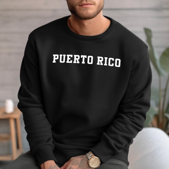 Sudadera de Puerto Rico Sudadera clásica de cuello redondo de
