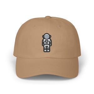 Astronaut Dad Hat | Classic Embroidered Astronaut Dad Cap | Astronaut Hat