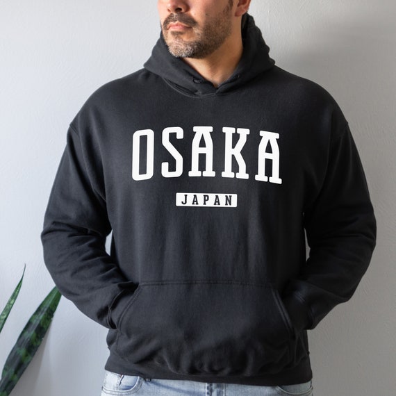 Osaka Hoodie | Osaka Japan Pullover Hoodie - Etsy