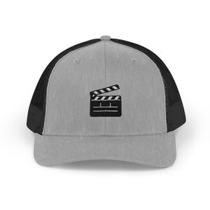 Clapperboard Trucker Hat | Embroidered Clapperboard Trucker Hat | Clapperboard Hat