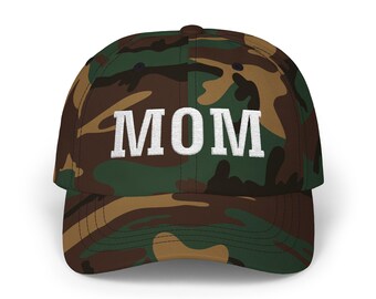 MOM Dad Hat | Classic Embroidered MOM Dad Cap | MOM Hat