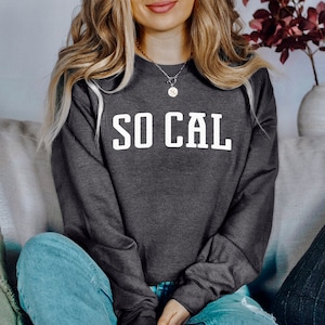 So Cal Sweatshirt | SoCal Rundhals-Sweatshirt | Süd-Kalifornien Sweatshirt