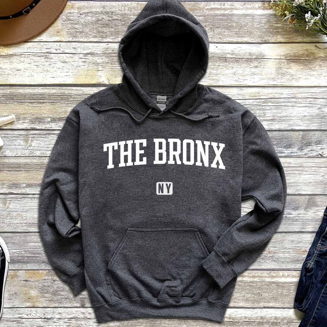 Bronx Hoodie | the Bronx New York Classic Pullover Hoodie - Etsy