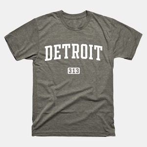 Detroit Shirt | Detroit 313 Classic T-Shirt