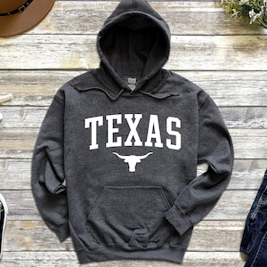 Texas Hoodie | Texas Classic Style Pullover Hoodie
