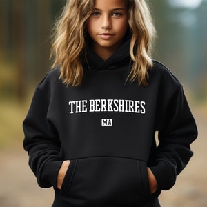 Berkshires Hoodie for Kids | Berkshires Youth Pullover Hoodie | Massachusetts