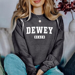 Dewey Beach Sweatshirt | Dewey Beach Delaware Classic Crewneck Sweatshirt