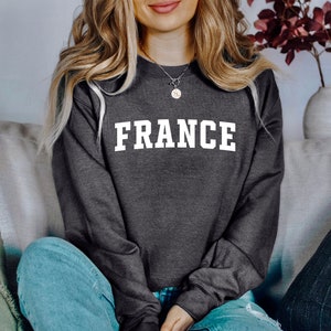 France Sweatshirt | France Classic Crewneck Sweatshirt