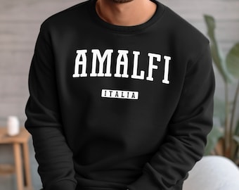 Sudadera Amalfi / Sudadera con cuello redondo Amalfi Italia