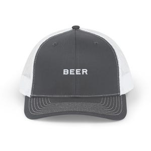 Beer Trucker Hat | Embroidered Beer Trucker Hat | Beer Hat