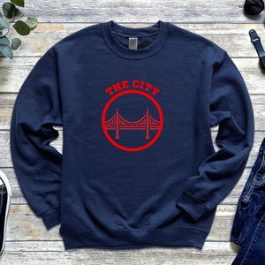 The City Sweatshirt | San Francisco The City Crewneck Sweatshirt