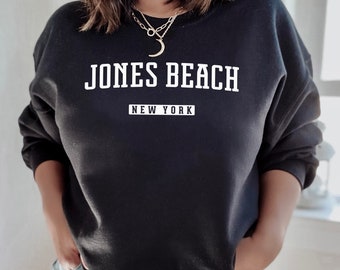 Jones Beach Sweatshirt | Jones Beach New York Crewneck Sweatshirt | Adult Unisex Sweatshirt