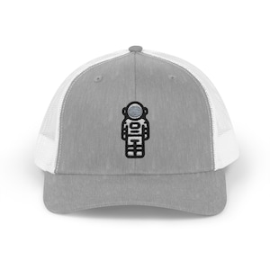 Astronaut Trucker Hat | Embroidered Astronaut Trucker Hat | Astronaut Hat