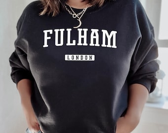 Fulham Sweatshirt | Fulham London Crewneck Sweatshirt