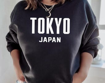 Tokyo Sweatshirt | Tokyo Japan Pullover | Tokyo Japan Crewneck Sweatshirt