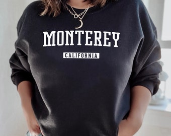 Monterey Sweatshirt | Monterey California Crewneck Sweatshirt