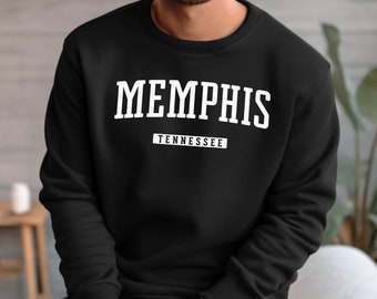 Felpa Memphis / Felpa girocollo Memphis Tennessee