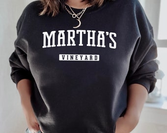 Marthas Sweatshirt | Marthas Vineyard Rundhals-Sweatshirt | Massachusetts