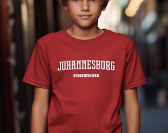 Johannesburg Kids Shirt | Johannesburg South Africa Youth T-Shirt | Jozi, Joburg