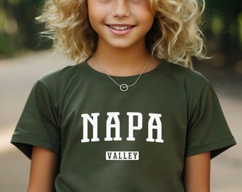 Napa Valley Shirt for Kids | Napa Valley Youth T-Shirt | Napa Youth Tee