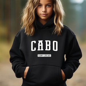 Cabo Hoodie for Kids | Cabo San Lucas Youth Pullover Hoodie | El Arco, Lands End