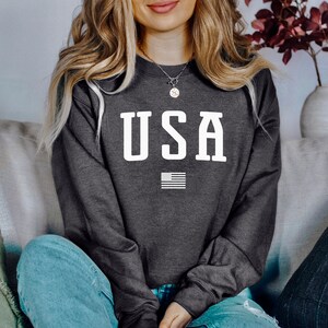 USA Sweatshirt | USA Crewneck Sweatshirt | United States Sweatshirt