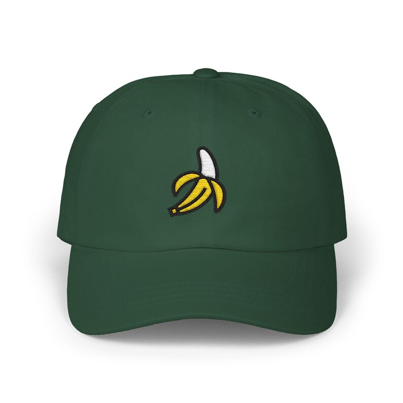 Banana Dad Hat | Classic Embroidered Banana Dad Cap | Banana Hat - Etsy