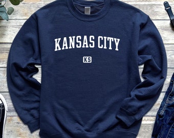 Bluza Kansas City | Bluza Kansas City Kansas Classic Crewneck